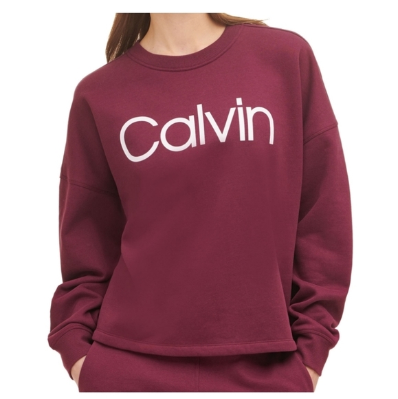 Calvin Klein logo Sweatshirt and jogger set - Picture 2 of 7